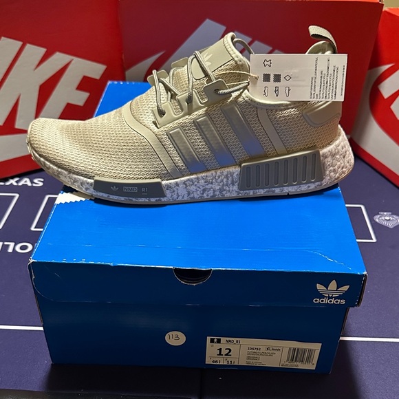Adidas Men\'s Light Gray NMD Sneakers